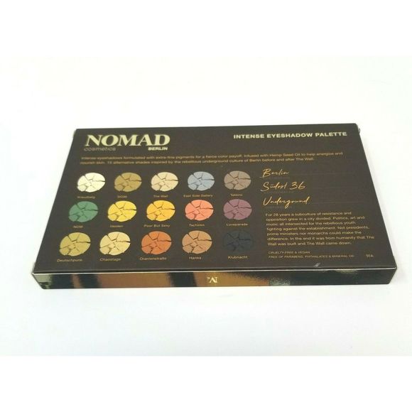 Nomad Cosmetics Berlin Underground Shadow Palette - Picture 5 of 7